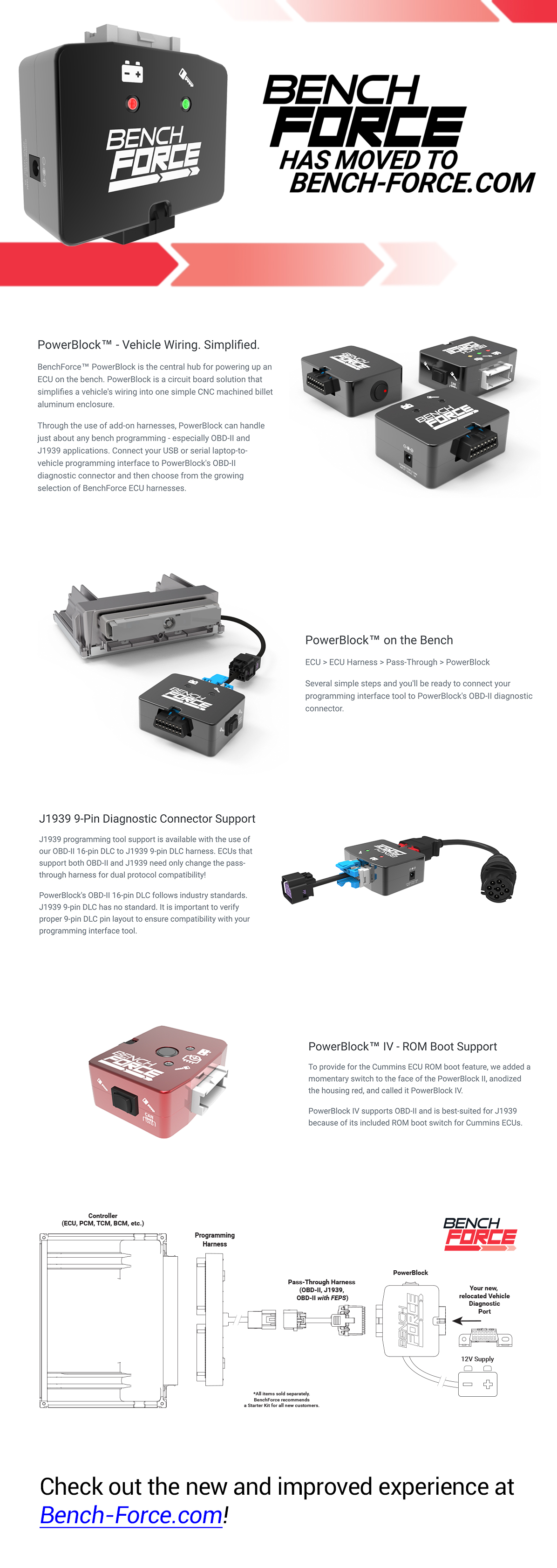 BenchForce Landing Page