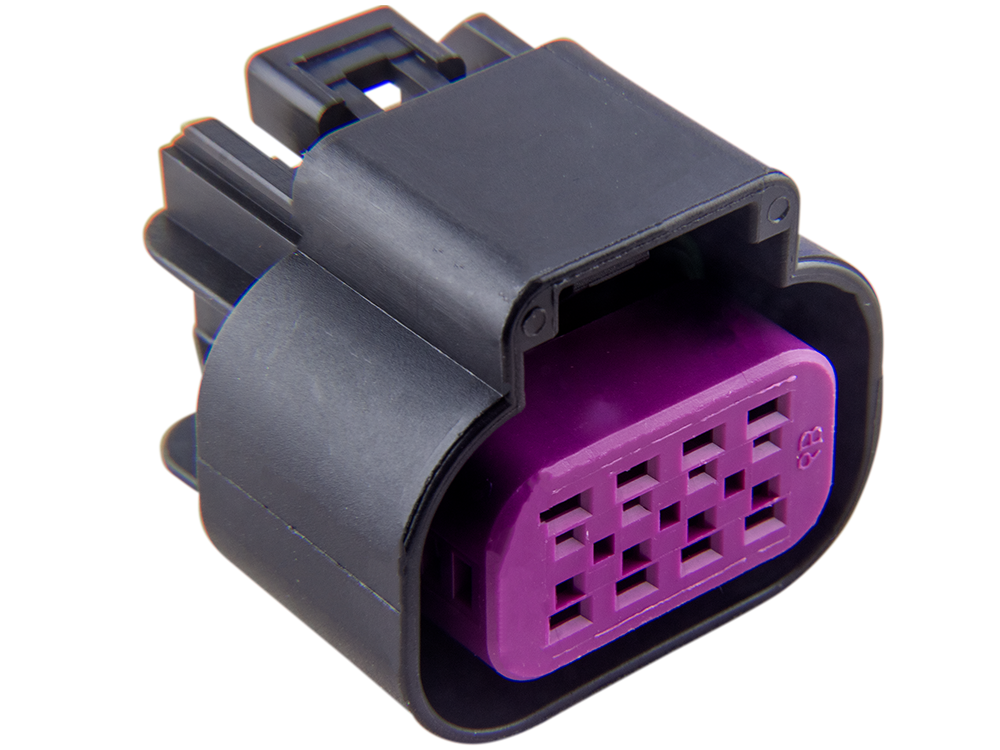 Aptiv (Delphi) 8 Way Black GT 150 Sealed Female Connector EFI