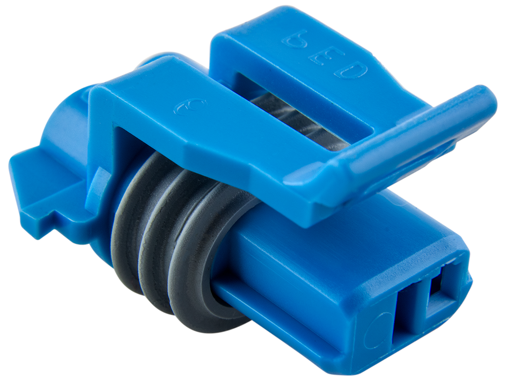 Delphi Metri-Pack 2-Pin150 Series BLUE FEMALE Connector Multi-Purpose PIGTIAL 