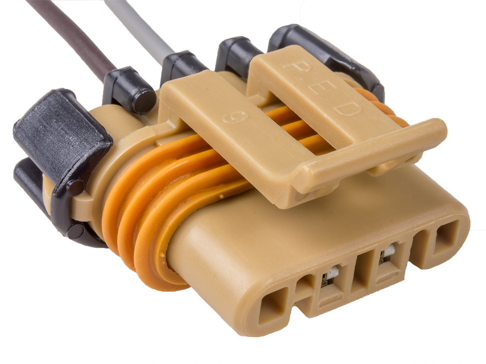 Motors LS 2Pin Alternator Wire Connector Harness Pigtail Plug 5.3 6.0