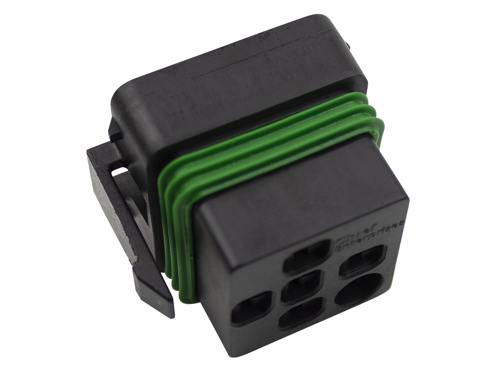 WaterProof ISO Mini 6 way Mini Relay Connector EFI Connection, LLC
