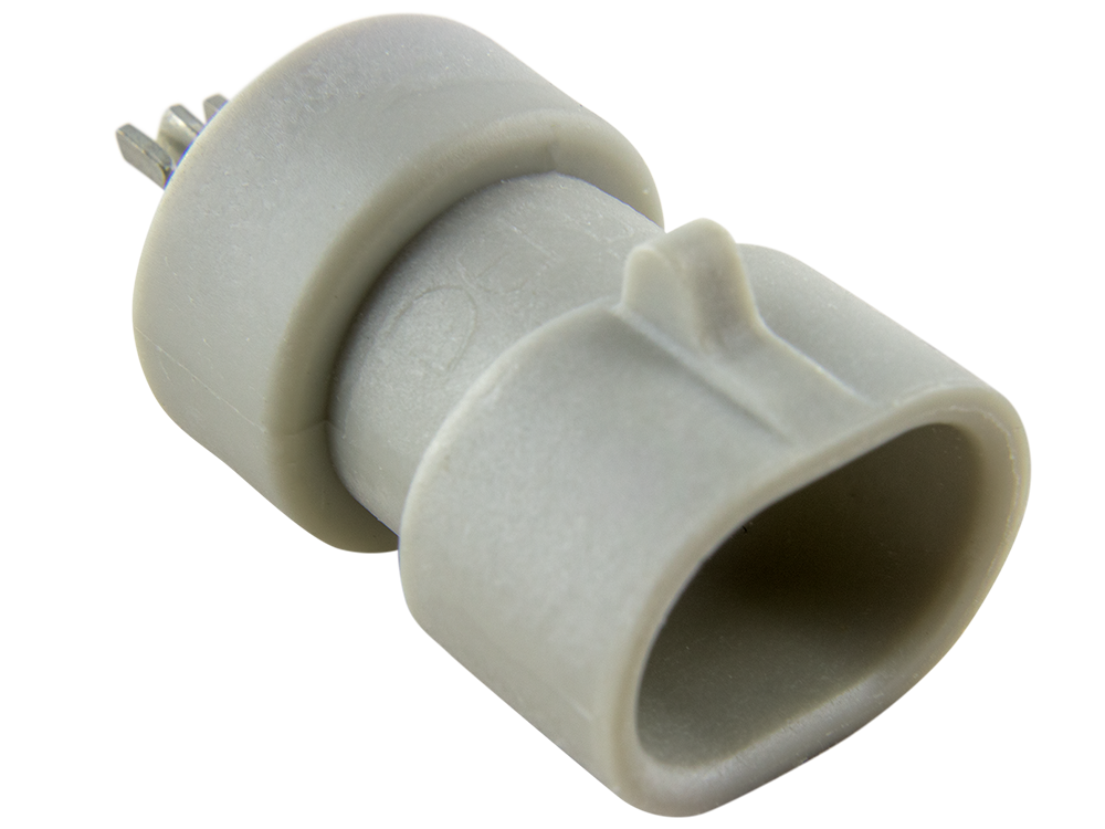 Aptiv (Delphi) 2 Way Gray Metri-Pack 150 Unsealed Male Connector