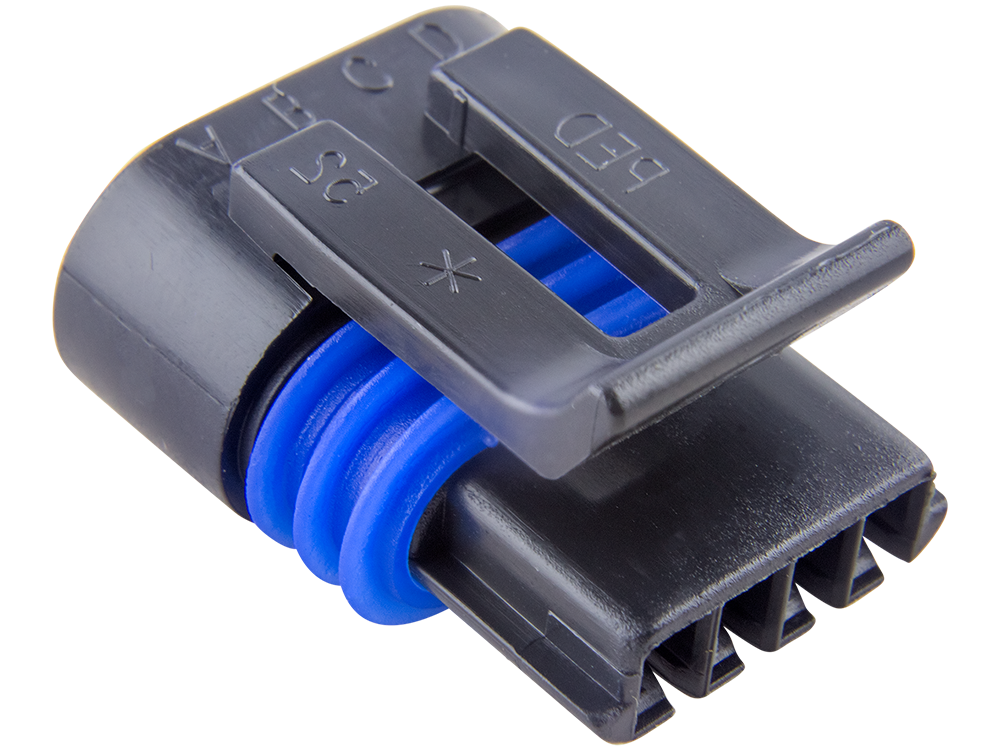 Aptiv (Delphi) 4 Way Black Metri-Pack 150.2 Sealed Female Connector
