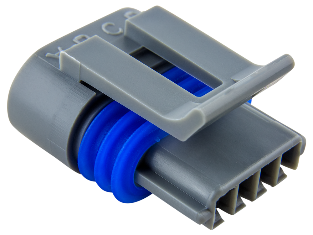 Aptiv (Delphi) 4 Way Gray Metri-Pack 150.2 Sealed Female Connector