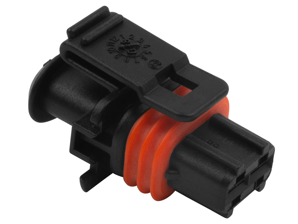 Bosch 2 Way Black Kompakt 1 JPT Sealed Female Connector