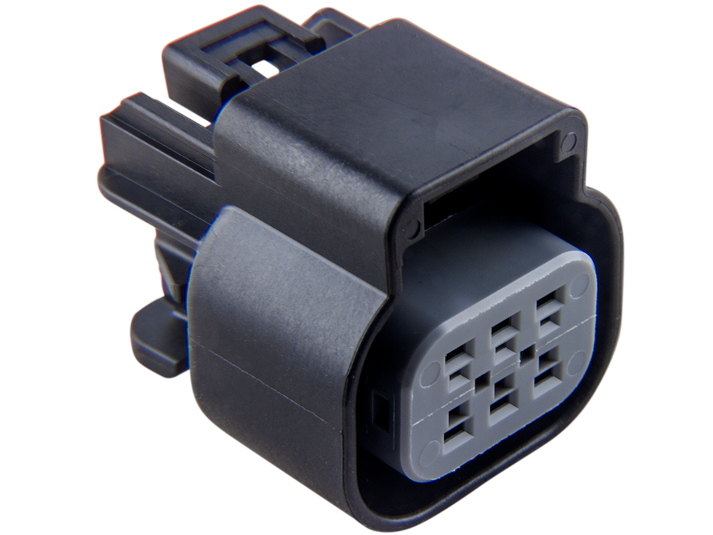 Aptiv (Delphi) 6 Way Black GT 150 Sealed Female Connector