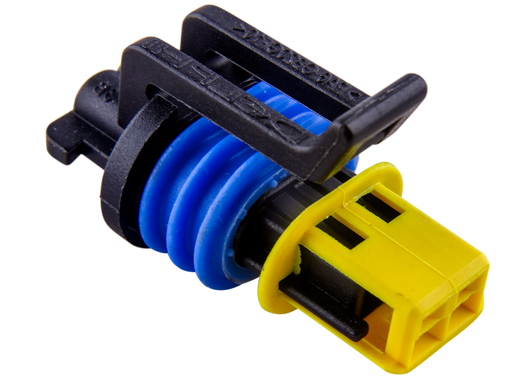 Aptiv (Delphi) 2 Way Black GT 150 3.5mm Centerline Sealed Female Connector
