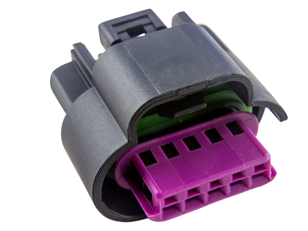 Aptiv (Delphi) 5 Way Black GT 150 3.5mm Centerline Sealed Female Connector