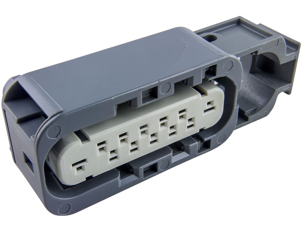 Aptiv (Delphi) 12 Way 11 Usable Medium Gray GT 150 280 Sealed Female Connector