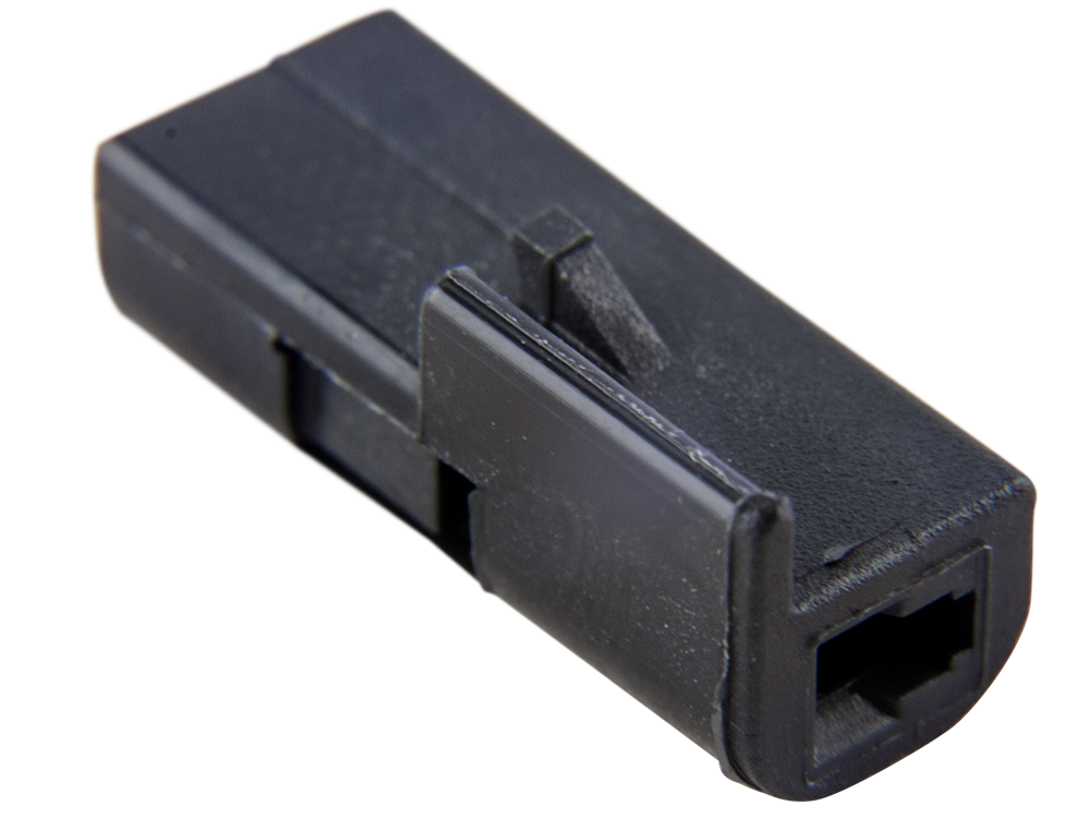Aptiv (Delphi) 1 Way Black Metri-Pack 150 Unsealed Female Connector