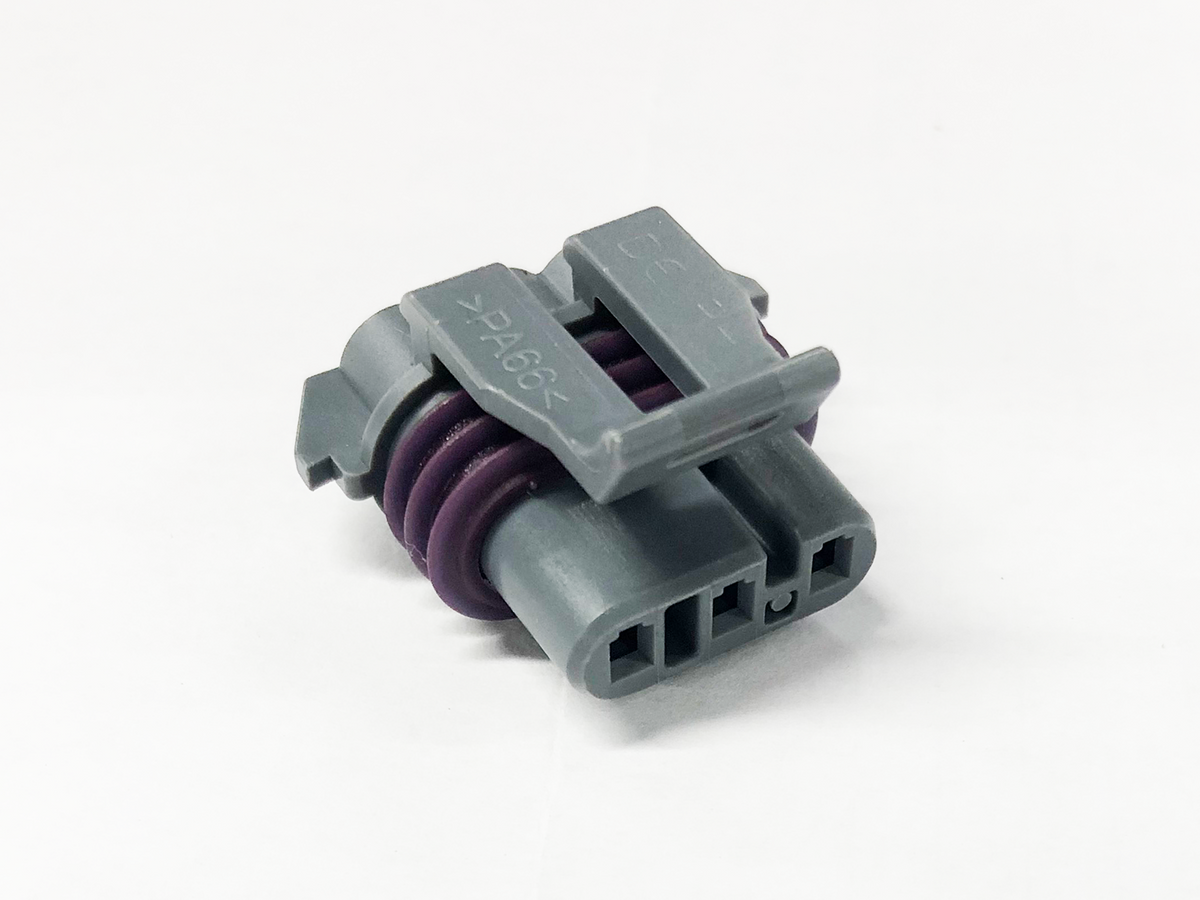 Aptiv (Delphi) 3 Way Medium Gray Metri-Pack 150 Sealed Female Connector