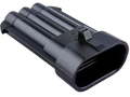 Aptiv (Delphi) 3 Way Black Metri-Pack 150 Sealed Male Connector