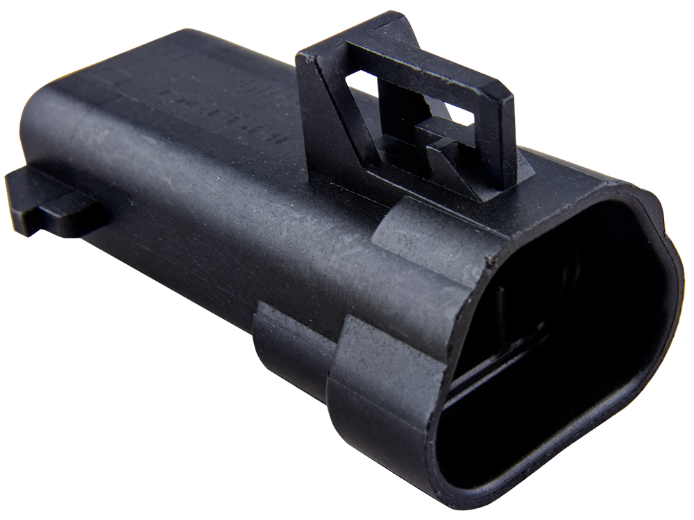 Aptiv (Delphi) 4 Way Black Metri-Pack 150 Sealed Male Connector