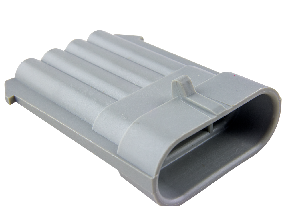 Aptiv (Delphi) 4 Way Gray Metri-Pack 150 Sealed Male Connector