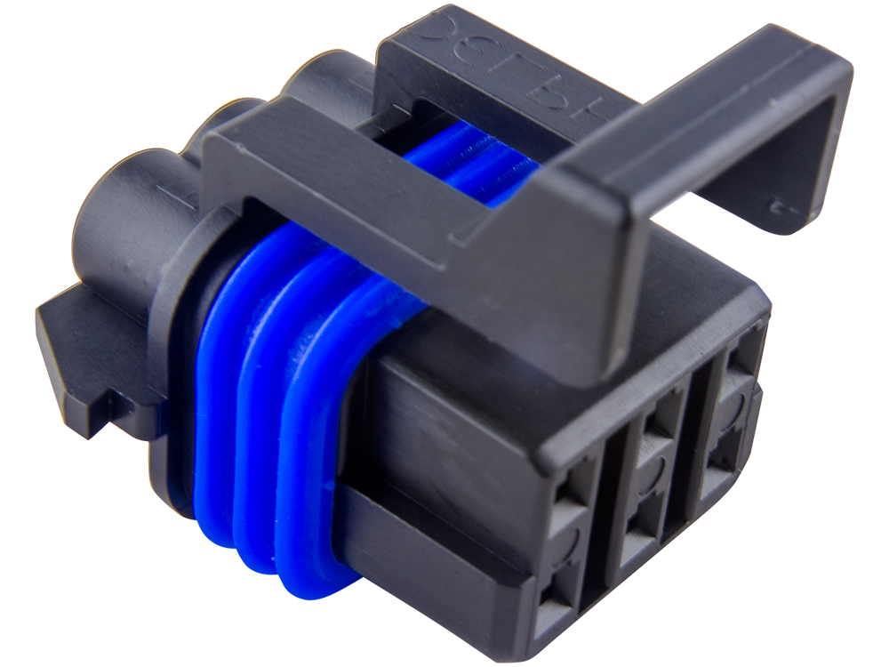 Aptiv (Delphi) 6 Way Black Metri-Pack 150 Sealed Female Connector