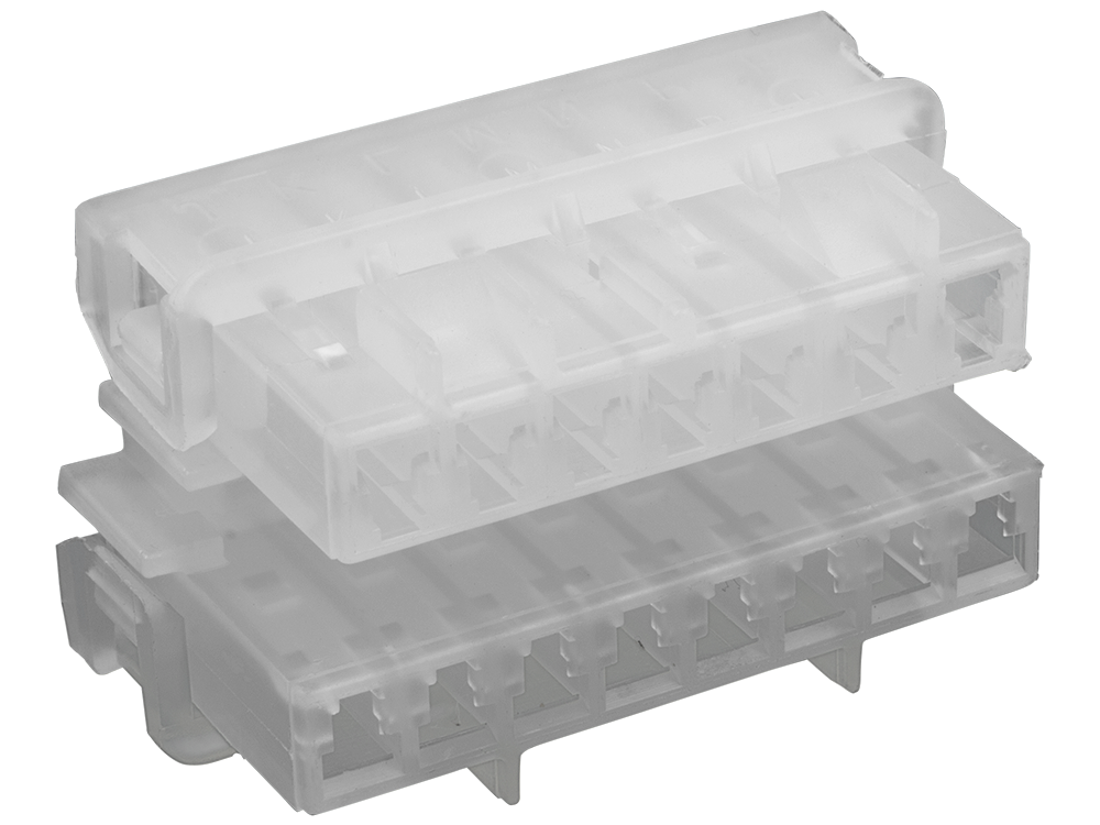 Aptiv (Delphi) 15 Way Natural Metri-Pack 280 Unsealed Female Connector