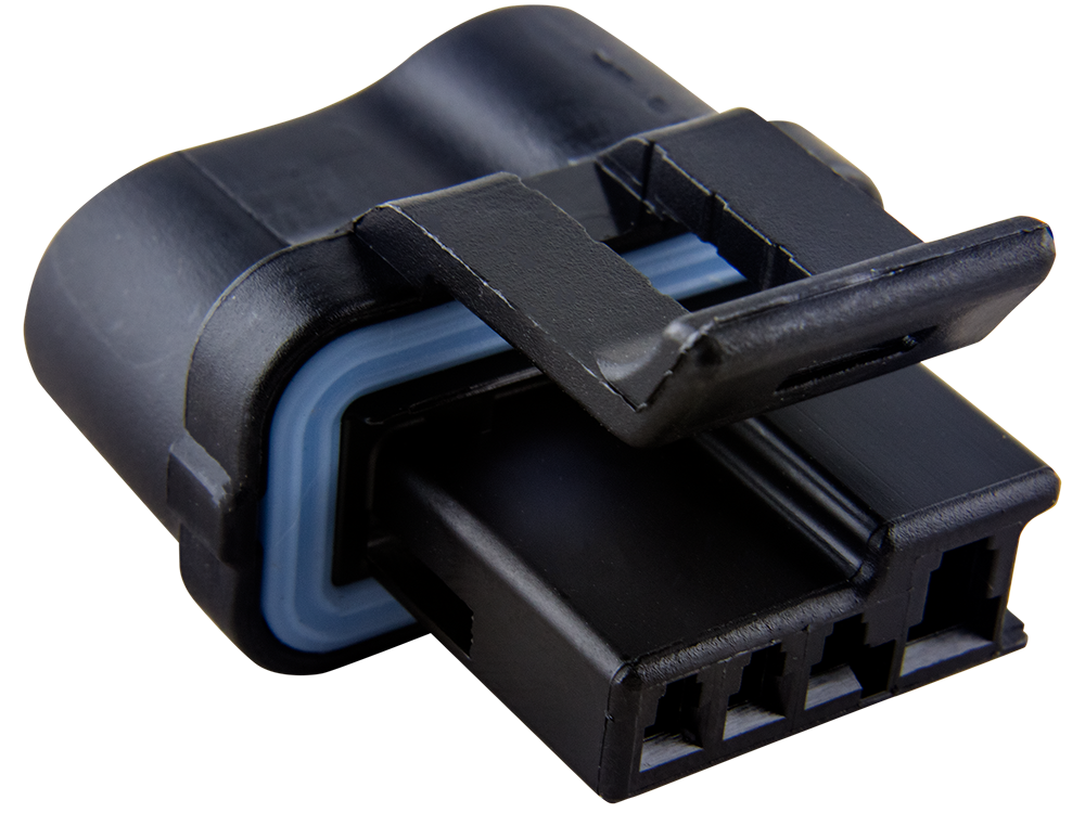 Aptiv (Delphi) 4 Way Black Metri-Pack 150 280 Sealed Female Connector