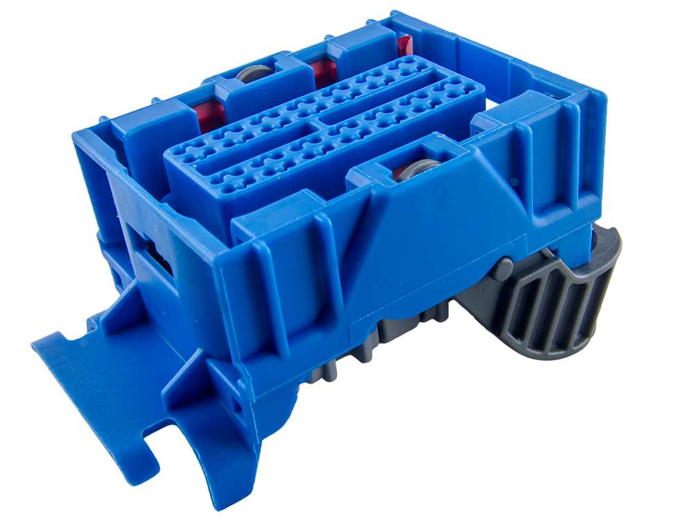 Aptiv (Delphi) 56 Way Blue Micro 64 Sealed Female Connector