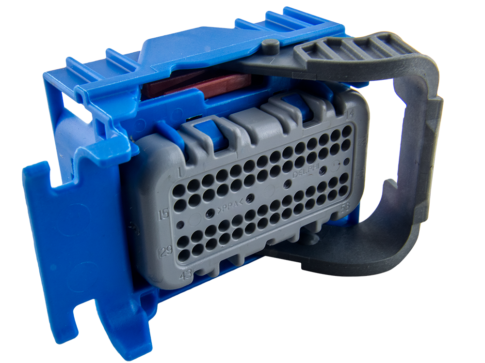 Aptiv (Delphi) 56 Way Blue Micro 64 Sealed Female Connector