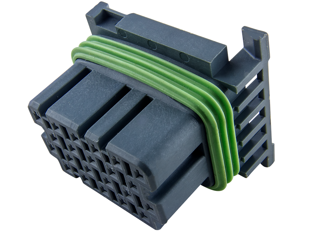 Aptiv (Delphi) 22 Way Gray Micro-Pack 100 Sealed Female Connector