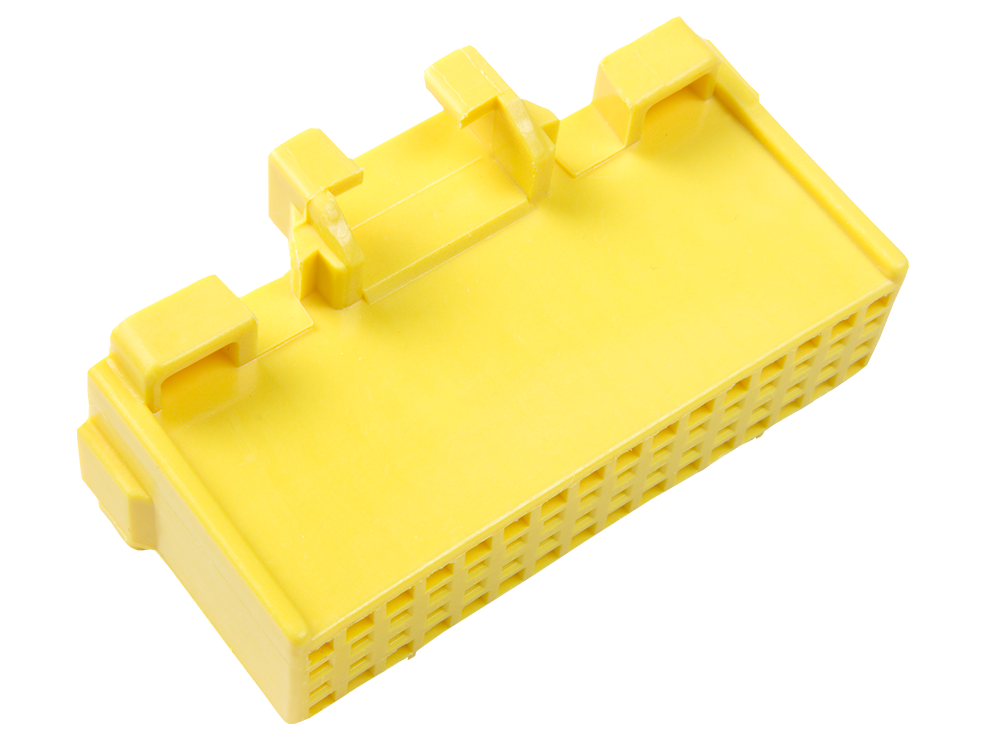 Aptiv (Delphi) 32 Way Yellow Micro-Pack 100 Unsealed Female Connector