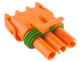 Aptiv (Delphi) 3 Way Orange Weather Pack Tower Sealed Female Connector