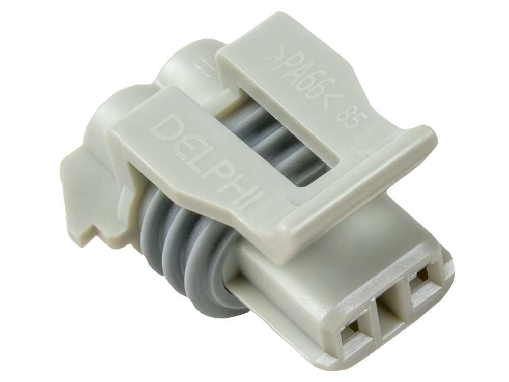 Aptiv (Delphi) 2 Way Light Gray Metri-Pack 150 Sealed Female Connector