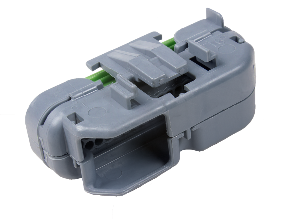 Aptiv (Delphi) 32 Way Gray Micro-Pack 100W Sealed Female Connector Left Dress