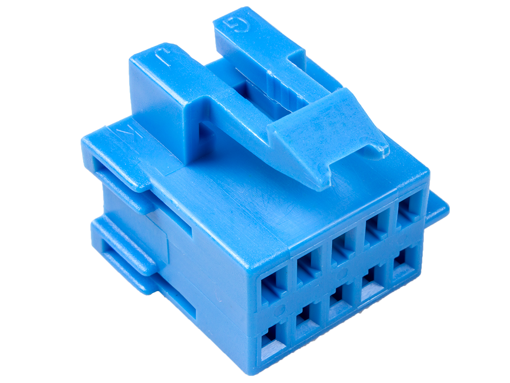 Aptiv (Delphi) 10 Way Blue Metri-Pack 150 Unsealed Female Connector