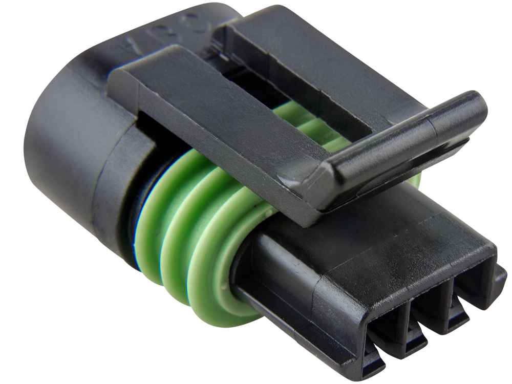 Aptiv (Delphi) 3 Way Black Metri-Pack 150.2 Sealed Female Connector