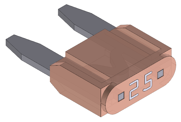 25 Amp Mini Fuse