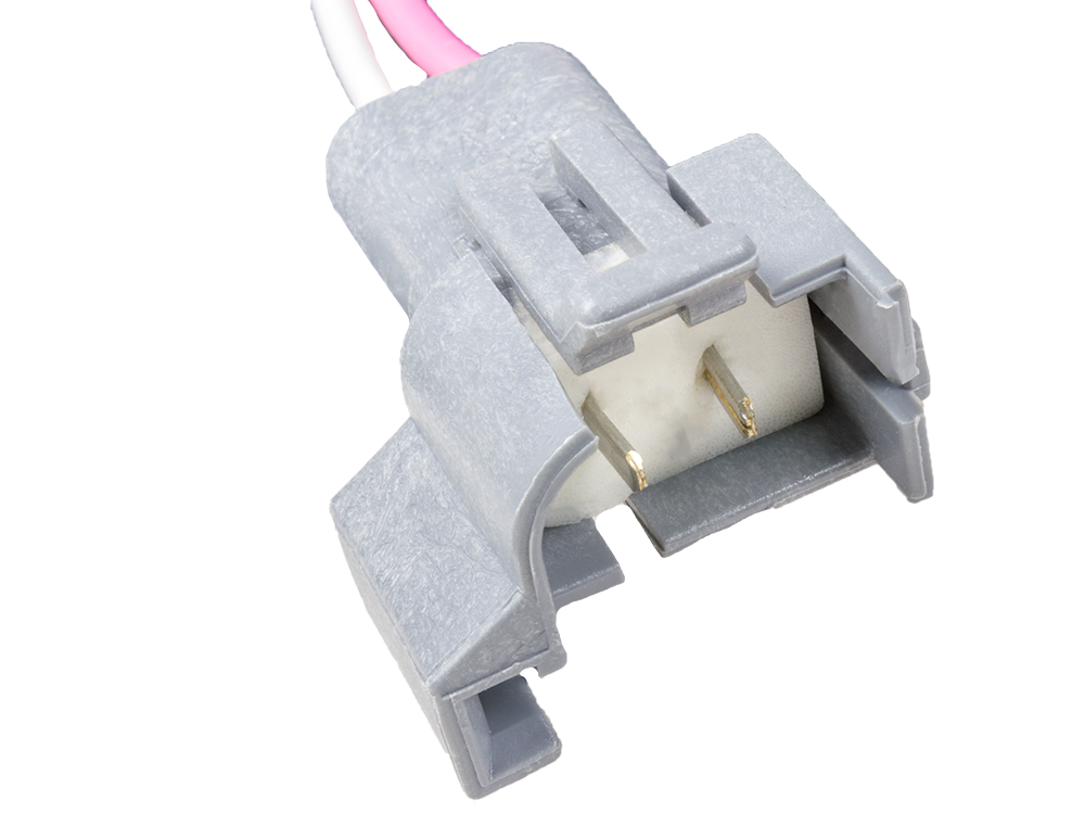 Ignition Coil Small Cap HEI Connector Pigtail - Gray