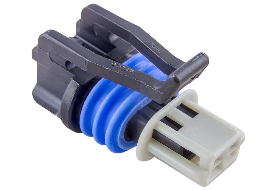 Aptiv (Delphi) 2 Way Black GT 150 3.5mm Centerline Sealed Female Connector