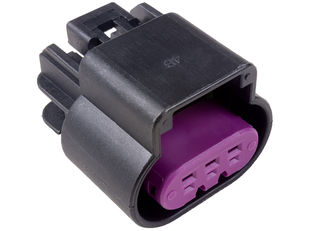 Aptiv (Delphi) 3 Way Black GT 150 Sealed Female Connector