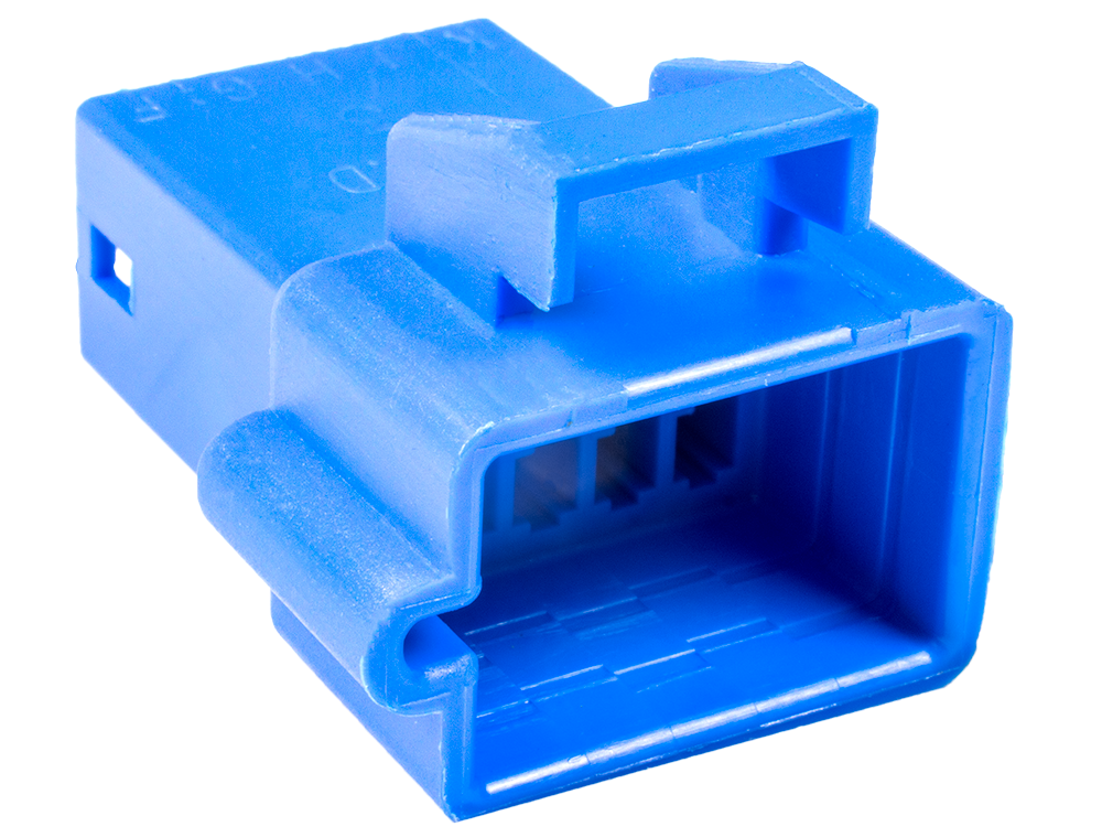 Aptiv (Delphi) 10 Way Blue Metri-Pack 150 Unsealed Male Connector