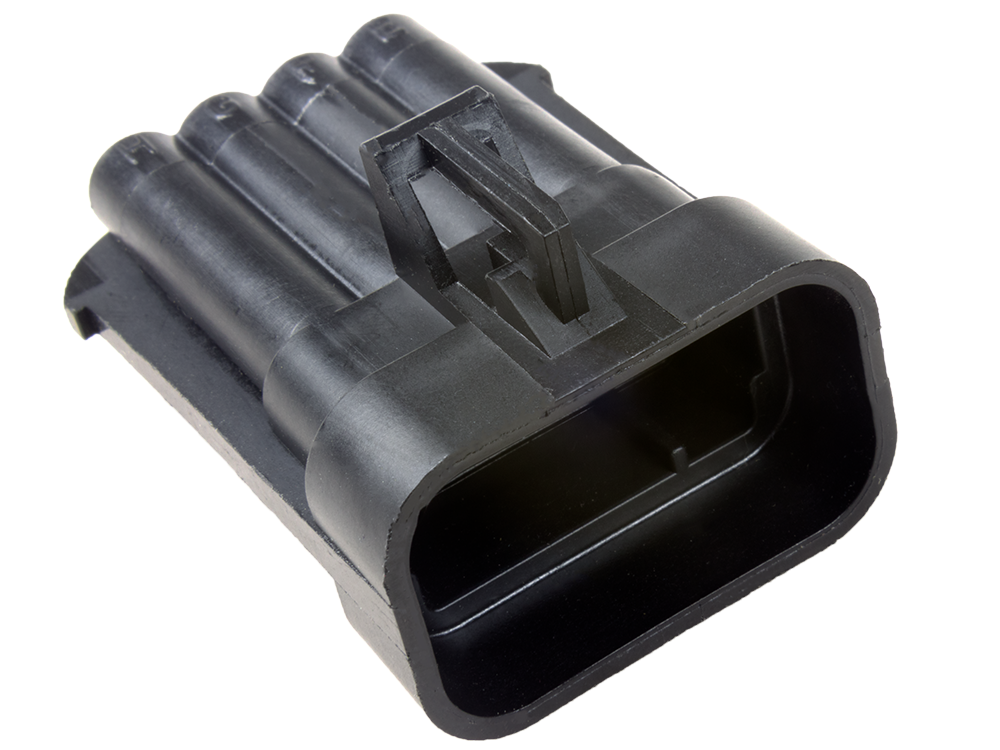 Aptiv (Delphi) 8 Way Black Metri-Pack 150 Sealed Male Connector