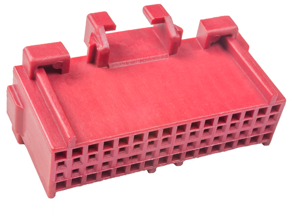 Aptiv (Delphi) 32 Way Red Micro-Pack 100 Unsealed Female Connector