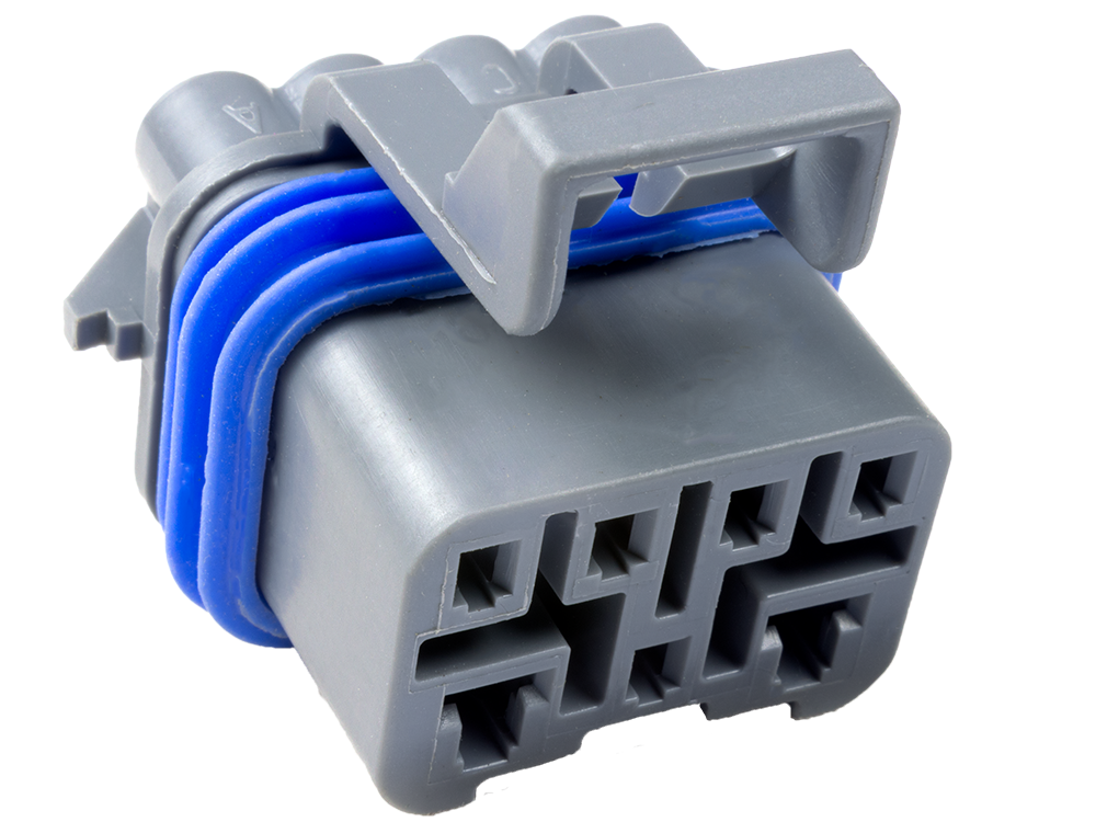 Aptiv (Delphi) 7 Way Medium Gray Metri-Pack 150 280 Sealed Female Connector
