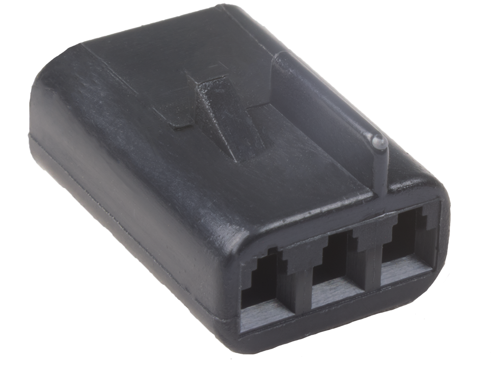 Aptiv (Delphi) 3 Way Black Metri-Pack 150 Unsealed Female Connector