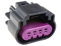Aptiv (Delphi) 4 Way Black GT 150 Sealed Female Connector