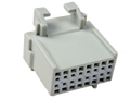 Aptiv (Delphi) 16 Way Gray Micro-Pack 100 Unsealed Female Connector