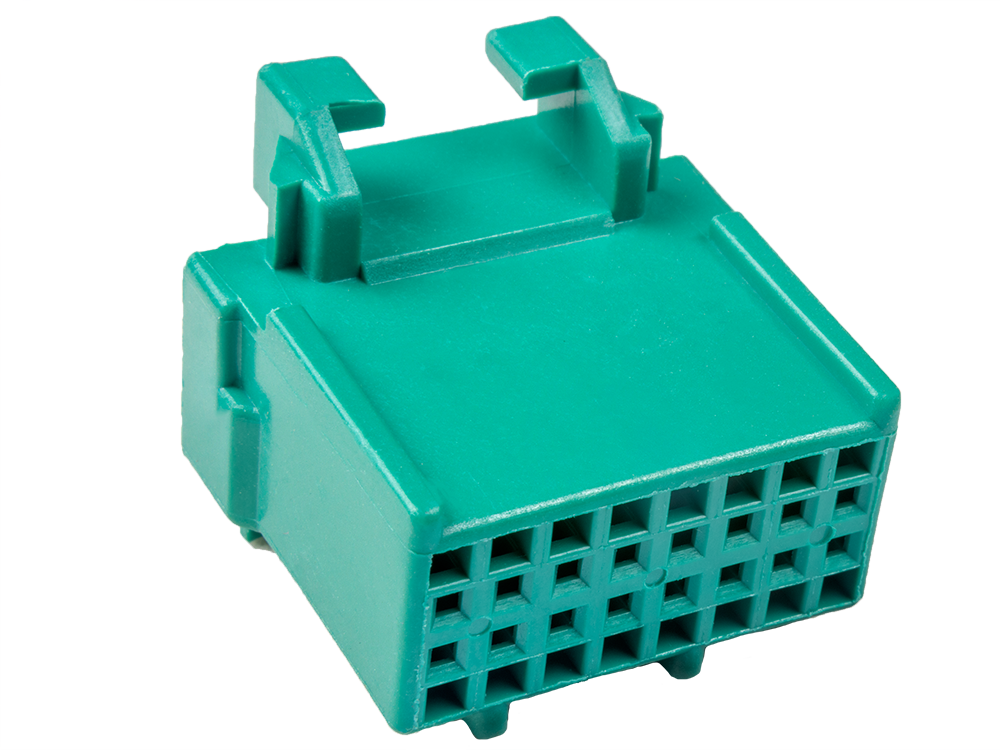 Aptiv (Delphi) 16 Way Green Micro-Pack 100 Unsealed Female Connector