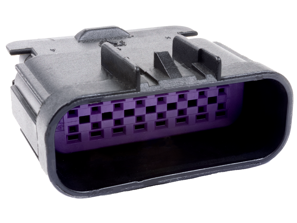 Aptiv (Delphi) 16 Way Black GT 150 Sealed Male Connector