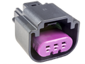 Aptiv (Delphi) 3 Way Black GT 150 Sealed Female Connector