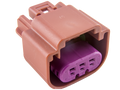 Aptiv (Delphi) 3 Way Brown GT 150 Sealed Female Connector