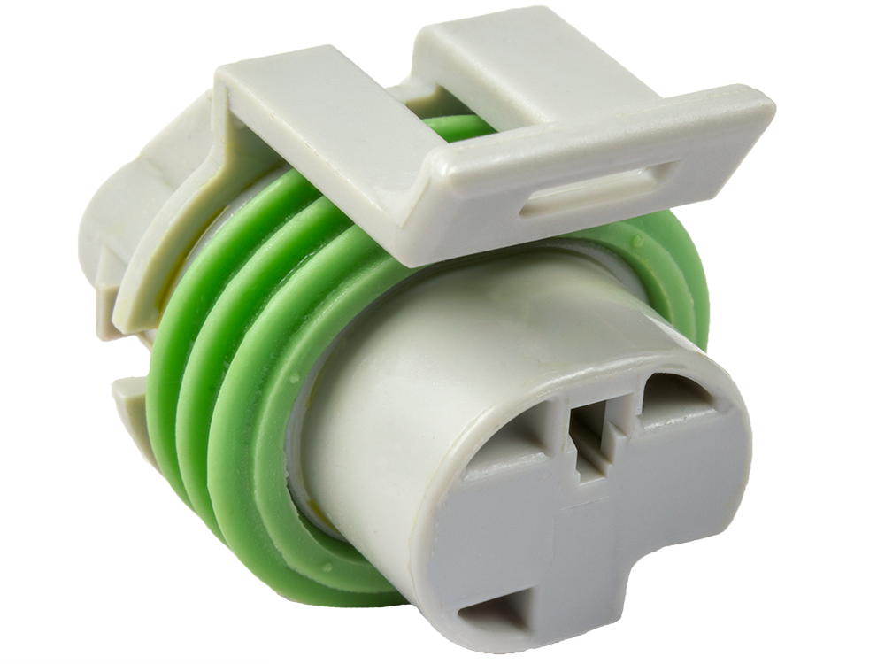 Aptiv (Delphi) 4 Way 1 Usable Light Gray Metri-Pack 150 Sealed Female Connector
