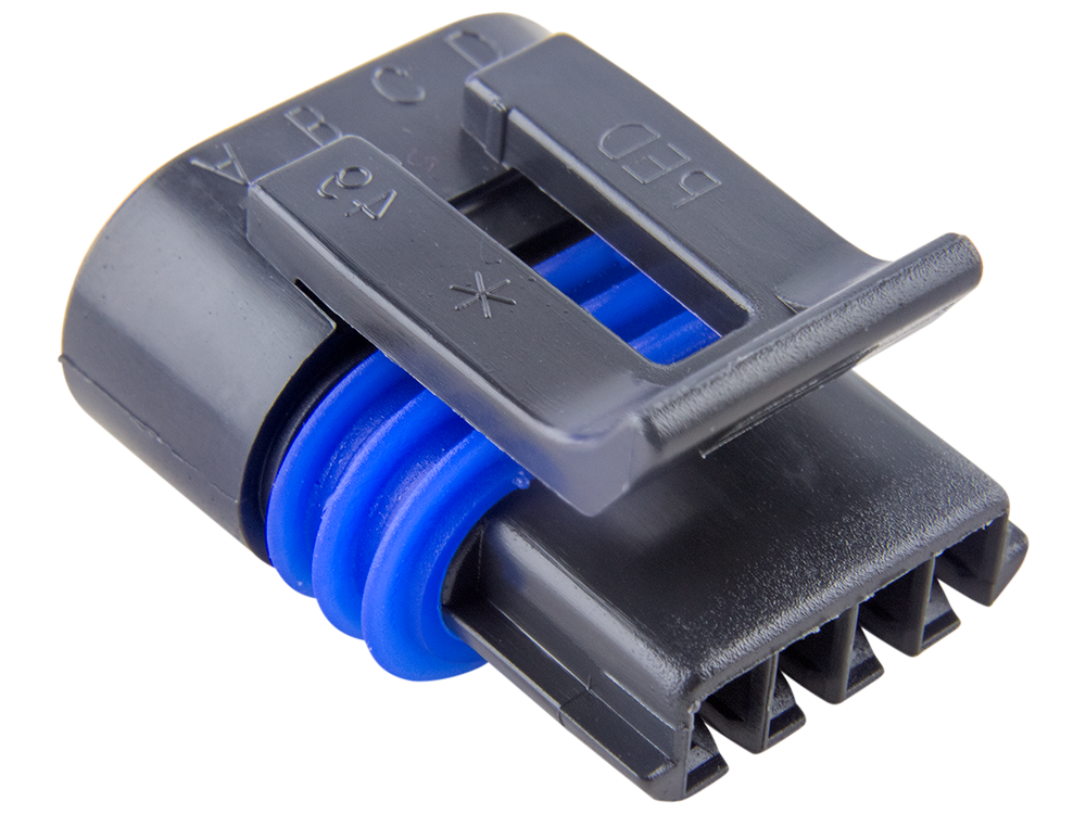 Aptiv (Delphi) 4 Way Black Metri-Pack 150.2 Sealed Female Connector
