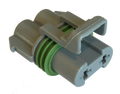 Aptiv (Delphi) 2 Way Gray Ducon 6.3 Sealed Female Connector