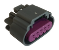 Aptiv (Delphi) 5 Way Dark Gray GT 150 Sealed Female Connector