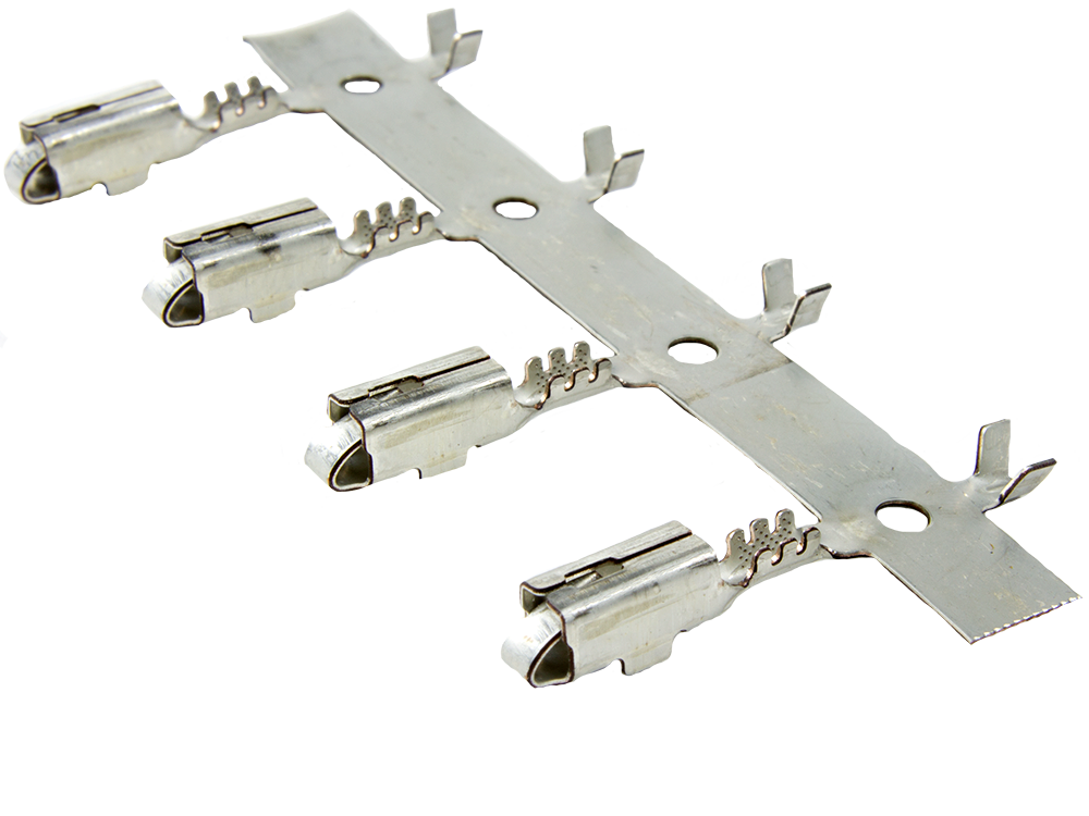 Aptiv Metri-Pack 280 Bus Bar Female Tin (Sn) Plated Unsealed Terminal 22-20 AWG